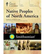 The Great Courses Native Peoples Of North America 4-Disc DVD Set w/ Book... - $23.55 CAD