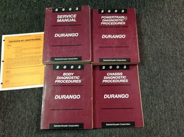 2003 DODGE DURANGO Service Repair Shop Manual Set OEM W Diagnostics Procedures - $149.94