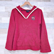 South Carolina Gamecocks Kashwere Chenilla Hooded Sweater Red Womens Small - $49.49