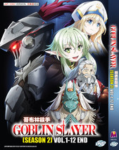 Anime DVD Goblin Slayer Season 2 Vol 1-12 End English Dubbed Version - £18.74 GBP