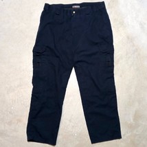 *READ* 5.11 Tactical Mens Taclite Pro Ripstop Navy Blue Cargo Pants - Fi... - $24.95