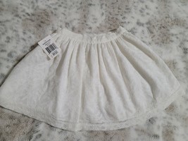 NWT PIPPA &amp;JULIE FLORAL IVORY LACE GIRL SKIRT SIZE 3T - $17.81