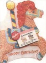 Wilton Cake Pan: Carousel Horse (2105-6507, 1990) - £14.71 GBP
