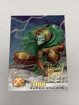 1995 MARVEL AUTOGRAPH FLEER ULTRA X-MEN #79 TOAD HOLO ADAM KUBERT CARD C... - $11.88