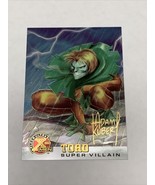 1995 MARVEL AUTOGRAPH FLEER ULTRA X-MEN #79 TOAD HOLO ADAM KUBERT CARD C... - $216.83 MXN