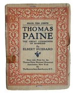 Thomas Paine Great Commoner of Mankind Elbert Hubbard Mini Booklet Distr... - $4.80