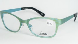 Jf Rey Petites PM004 4020 Anis Vert/Bleu Turquoise Lunettes 49-17-132mm - $165.13