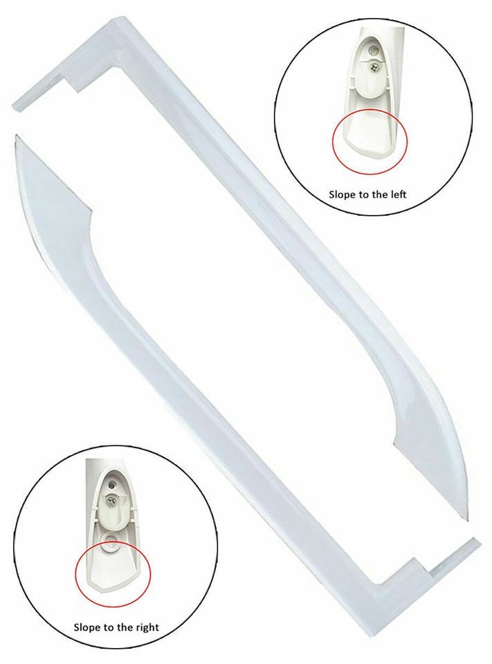 Set Of 2 Freezer Refrigerator Door Handle for Frigidaire FFTR1817LW9 FFH... - $31.60