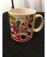 Disney Minnie Mouse Happy Birthday Mug Coffee Cup Mickey Goofy Donald Ap... - $19.26