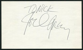 Joel Grey Signed 3X5 Index Card Actor Dancer Cabaret George M. Wicked Chicago - £14.04 GBP