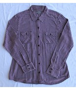 Eddie Bauer Teen Girls Cotton Flannel Shirt Size Large - $20.58 CAD