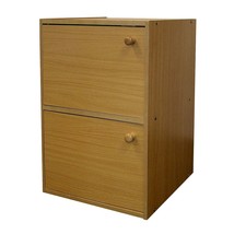 Standard Natural Double Door Verticle Book Shelf - €94,33 EUR