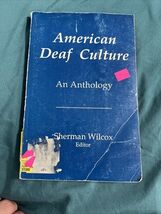 American Deaf Culture : An Anthology by Sherman E. Wilcox (Trade Paperback) - $2.48