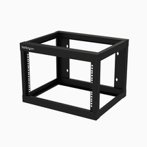 StarTech.com 6U 19&quot; Wall Mount Network Rack 19&quot; Deep 2 Post Open Frame for Serve - £224.63 GBP