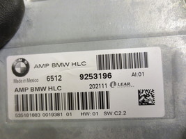 Audio Amplifier For 11-13 BMW X3 XDRIVE 3.0 9253196 - $81.08