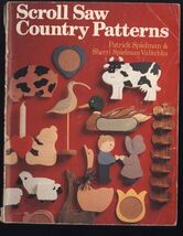 SCROLL SAW COUNTRY PATTERNS by Sherri Spielman Valitchka and Patrick Spi... - $2.92