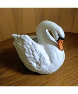 White Swan Ceramic Planter #3274 by NAPCO   Indoor or Outdoor Planter  - $19.90