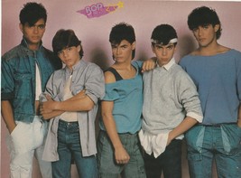 Menudo teen magazine pinup clipping jeans pop act 80&#39;s Ricky Martin Bop pix - €4,26 EUR