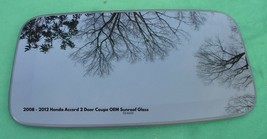 08 09 10 11 12 Honda Accord 2 Door Coupe Oem Sunroof Glass Free Shipping! - £152.23 GBP