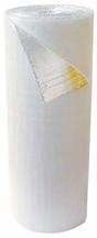 100sqft 48" x 25' Single Bubble White Reflective Foil Insulation Vapor Barrier - £39.87 GBP