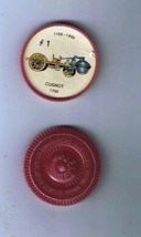 Jello Hostess Cars Coin 1960s Premium - Cugnot 1769 #1 - $2.11