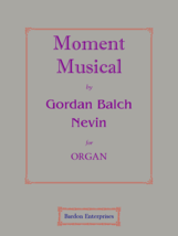 Moment Musical by Gordon Balch Nevin - $12.49