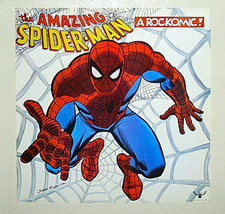 Original 1972 Marvel Amazing Spider-man ROLLED VERSION poster: 70&#39;s Marvelmania - £120.11 GBP