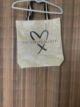 Victoria Secret Gold glitter tote bag - $20.00