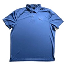 Oakley Polo Shirt Hydrolux Regular Fit Short Sleeve Polo Navy Blue Mens Size XL - £6.91 GBP