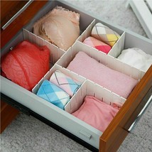 Plastic DIY Drawer Separator Dividers Storage Organizers 3 per Set 6.5cm X 42cm - $7.16