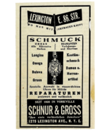 1945 WW2 German-USA Advertisement Schnur & Gross Jewelers New York City ... - €17,17 EUR 1945 WW2 German-USA Advertisement Schnur & Gross Jewelers New York City ... - €17,17 EUR
