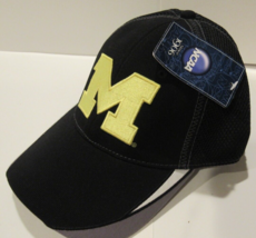 NWT NCAA Signatures Hat - Michigan Wolverines One Size Fits Most Navy Blue - £16.23 GBP