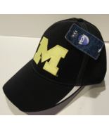 NWT NCAA Signatures Hat - Michigan Wolverines One Size Fits Most Navy Blue - £15.92 GBP