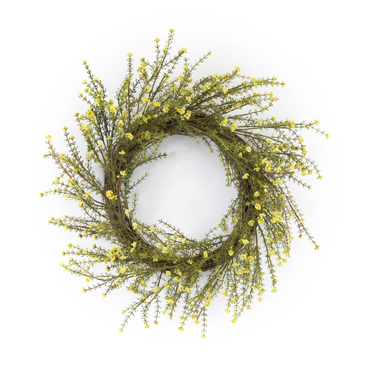 Mini Daisy Floral Wreath 18&quot;D - $69.14