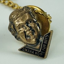 Omaha Home For Boys Jostens Vintage Tie Tac Lapel Pin Nebraska Orphanage - £11.81 GBP