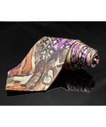 Vintage Brioni Neck Tie Made In Italy Purple Swirls - $80.96