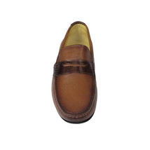 Men's Shoes Steve Madden Slip On Driving style Casual Soft Leather Tatem Bronze image 3