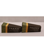 THANN Rice Bran Oil Soap Bar Travel Size Aromatic Wood 1.3 oz. Lot of 2 - £5.51 GBP