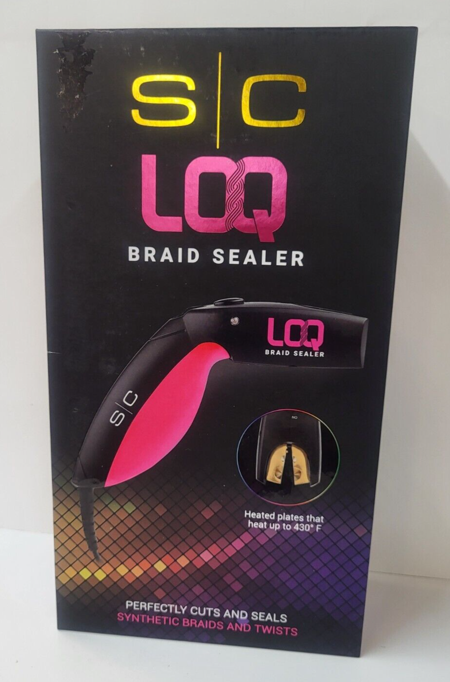 STYLECRAFT LOQ BRAID SEALER Braid and Twists Sealer With Heat Resistance Rollers & Curlers