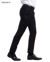 Sean Alexander Performance Men&#39;s Stretch Dress Pants Black-34W Unhemmed - £24.44 GBP