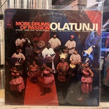 [SOUL/JAZZ]~VG LP~OLATUNJI (BABATUNDE)~More Drums Of Passion~[1966~COLUM... - $172.71 MXN