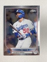 2022 Topps Sonic Chrome Base #100 Mookie Betts - Los Angeles Dodgers - £0.78 GBP