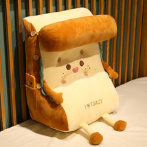 Lovely Plush Creative Toast Bread Increase Triangle Pillow Soft Nice Rest Cushio - £49.98 GBP