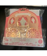 Princess Carriage Party Bags 13pc with Rose Gold Letter Sheets to Custom... - $13.52 CAD