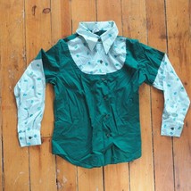 Vintage Joyce Lane Womens Cotton Blouse Shirt Size 36 - $45.32