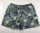 Tommy Bahama Uomo Pantaloncini da Nuoto Grande Blu Verde Bianco Fiori Re... - $13.99