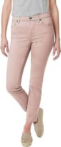 Buffalo David Bitton Womens Mid-Rise Skinny Stretch Ankle Grazer Jeans,Pink,6/28 - £37.82 GBP