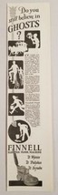 1927 Print Ad Finnell Electric Floor Machines Waxes,Polishes,Scrubs Hann... - $11.68