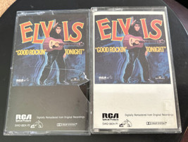 Set of 2 Elvis Presley Good Rockin&#39; Tonight Cassettes RCA SPECIAL - £13.33 GBP