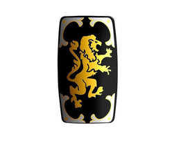 Black Knight Lion Shield for  Minifigure US Toy - $2.00